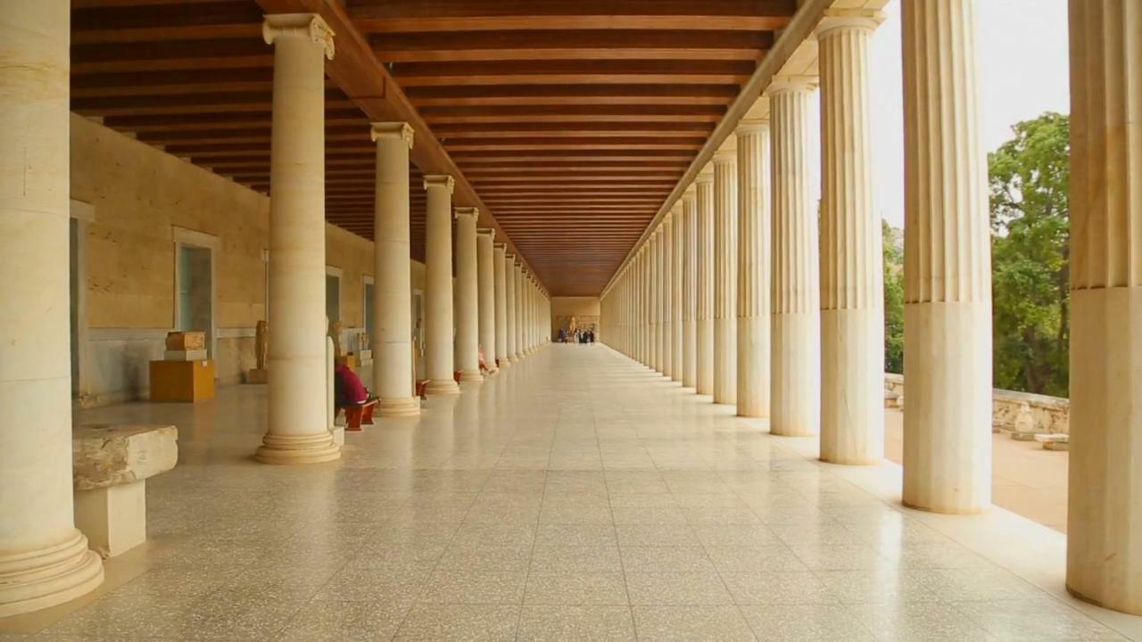 King Central Apartment Athene Buitenkant foto